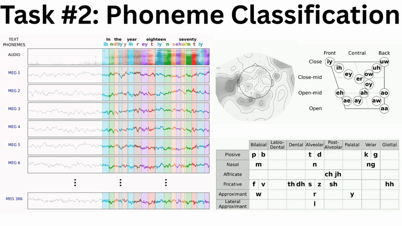 Phoneme classification visualization