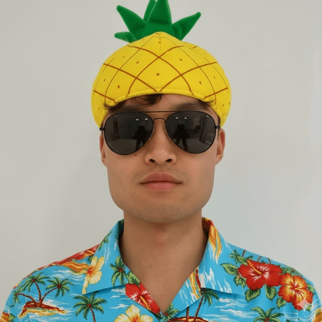 Alex Fung wearing sunglasses