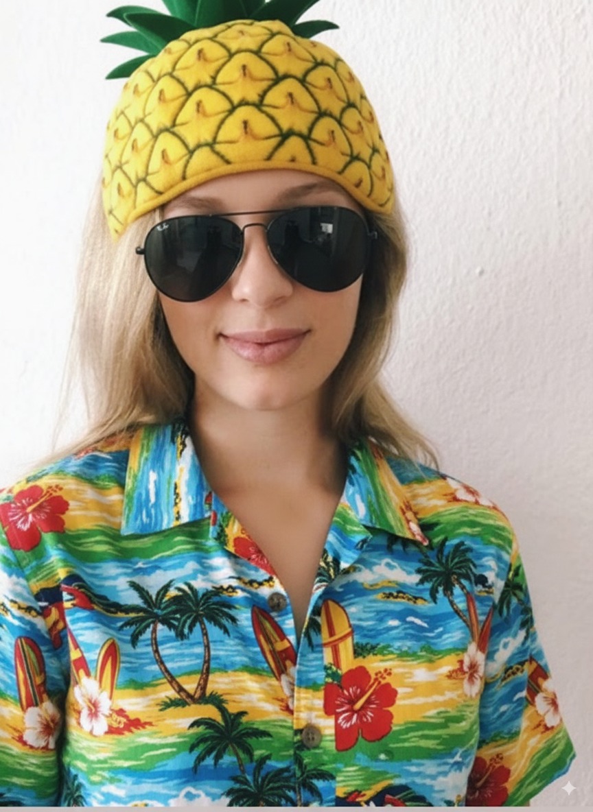 Luisa Kurth wearing sunglasses