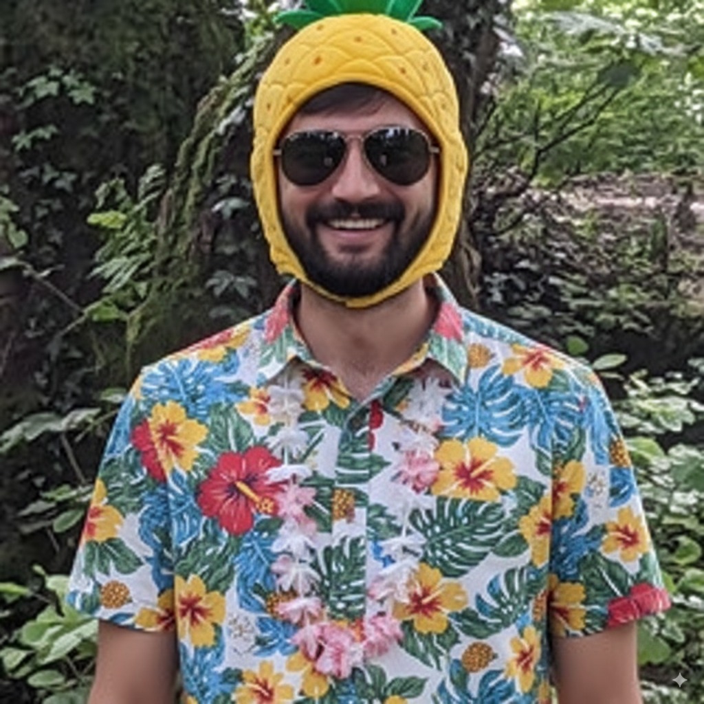 Pratik Somaiya wearing sunglasses